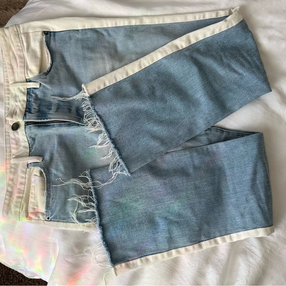 FRAME Color Block Crops - Picture 6 of 8